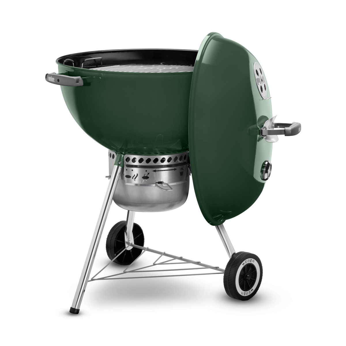 Weber Original 22" Kettle Premium Holzkohlegrill - Grün