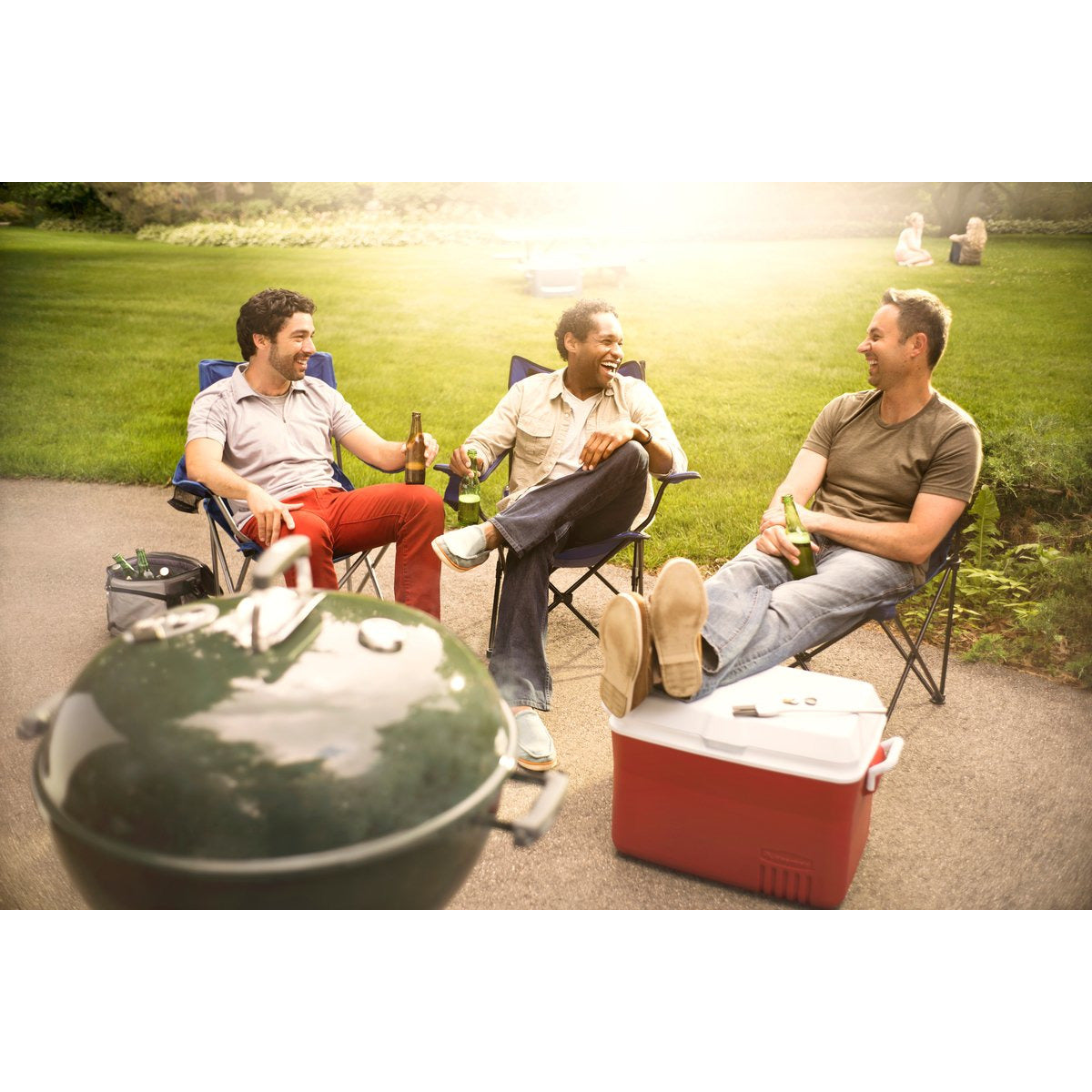 Weber Original 22" Kettle Premium Holzkohlegrill - Grün